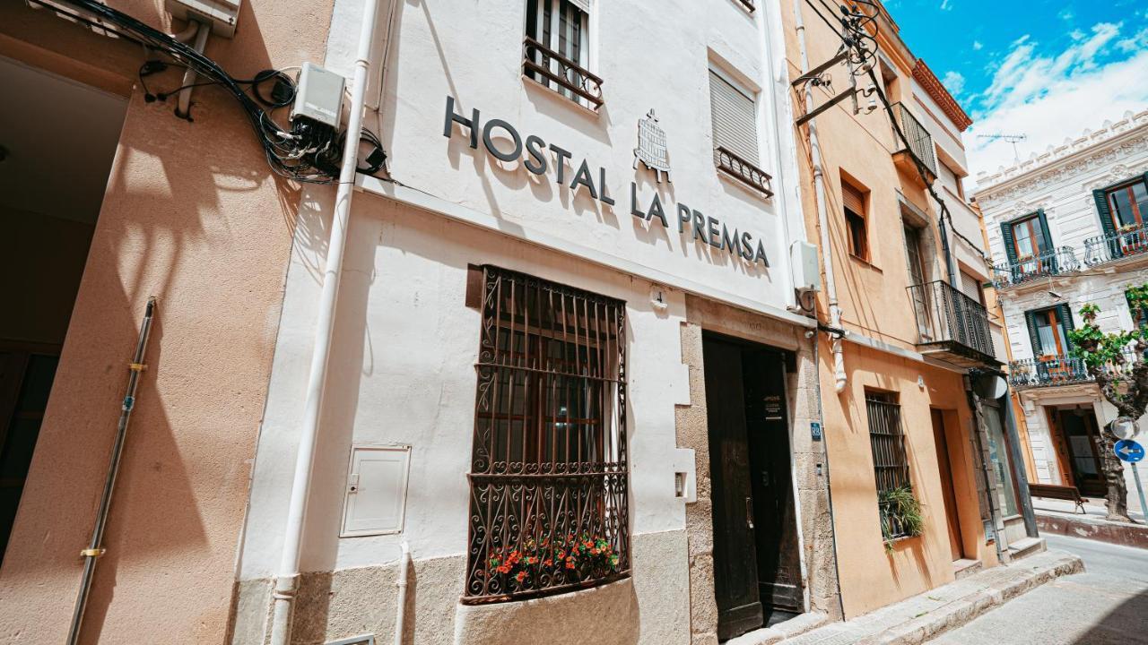 Hostal La Premsa Hotel Arenys de Mar Kültér fotó